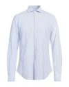 Alexingh Man Shirt Sky Blue Size 16 ½ Cotton, Elastane