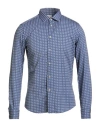 Alexingh Man Shirt Slate Blue Size 15 ¾ Cotton