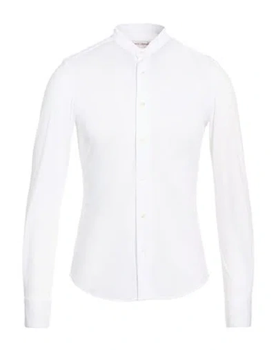 Alexingh Man Shirt White Size 15 Nylon, Elastane