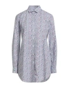 Alexingh Woman Shirt Azure Size 10 Cotton In Blue