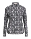 Alexingh Woman Shirt Black Size 10 Cotton In Black