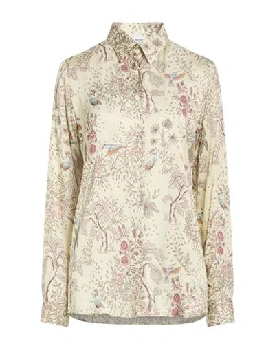 Alexingh Woman Shirt Ivory Size 10 Viscose In White