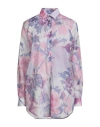 Alexingh Woman Shirt Pink Size 6 Cotton In Pink