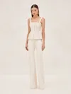 Alexis Irving Top In Ivory In Ivory