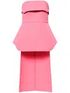 Alexis Akera Strapless Asymmetric Top In 粉色
