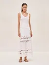 Alexis Aleala Maxi Dress In White
