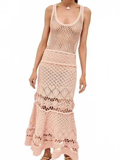 Alexis Aleala Maxi Dress In Blush In Neutral