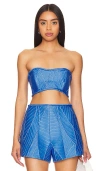 Alexis Alini Top In 海蓝