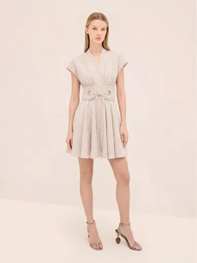 Alexis Alizee Dress In Neutral