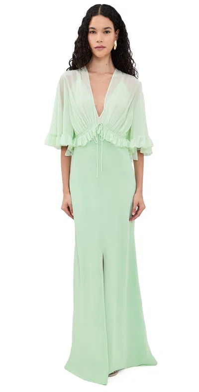 Alexis Alloro Dress Sage In Green