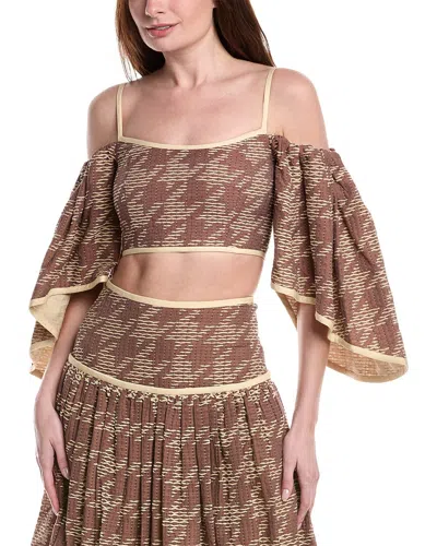 Alexis Alvar Top In Orange