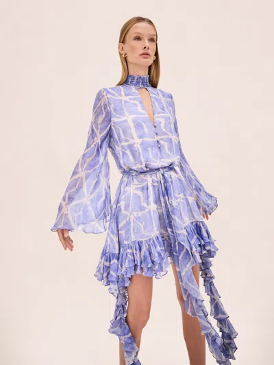Alexis Amalia Dress In Blue