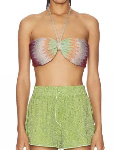 Alexis Annaliese Top In Multi Color In Blue