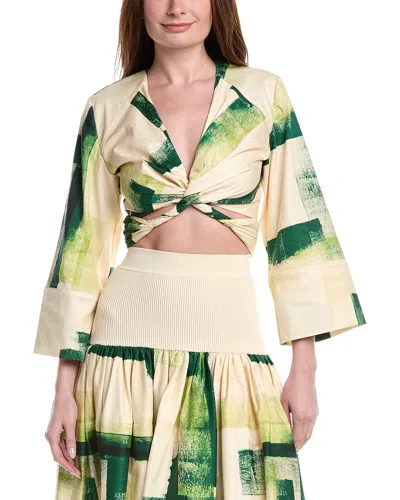 Alexis Ansalm Top In Green