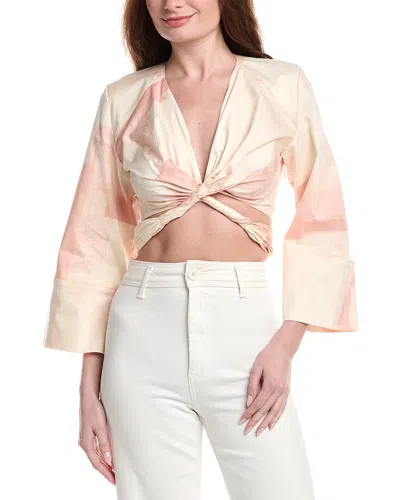 Alexis Ansalm Top In Pink