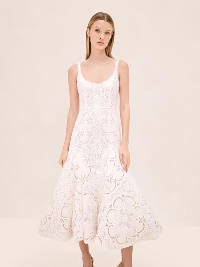 Alexis Antibes Dress In White