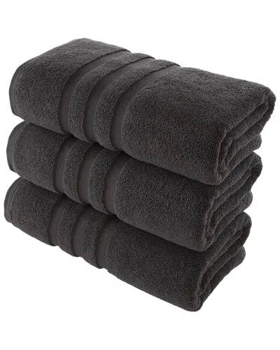 ALEXIS ALEXIS ANTIMICROBIAL IRVINGTON BATH TOWEL PACK OF 3