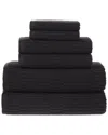 Alexis Antimicrobial Oxford 6pc Towel Set