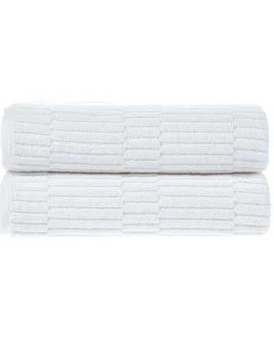 Alexis Antimicrobial Oxford Bath Sheet