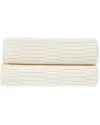 Alexis Antimicrobial Oxford Bath Sheet, Pack Of 2