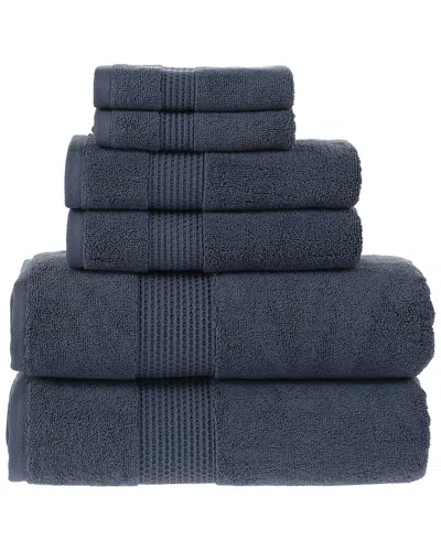 ALEXIS ALEXIS ANTIMICROBIAL RHAPSODY ROYALE 6PC TOWEL SET