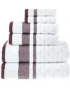 Alexis Antimicrobial Westport 6pc Towel Set