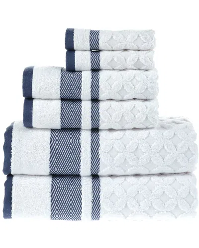 ALEXIS ALEXIS ANTIMICROBIAL WESTPORT 6PC TOWEL SET