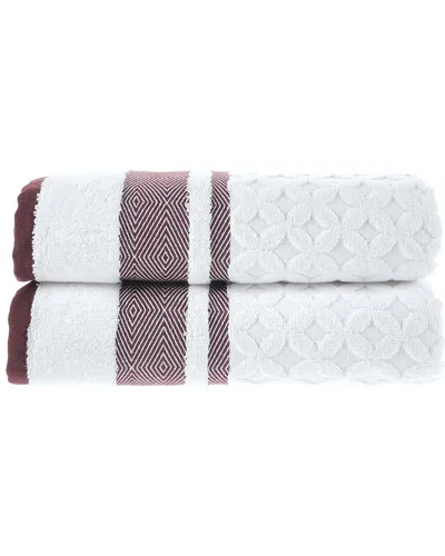 Alexis Antimicrobial Westport Bath Sheet, Pack Of 2