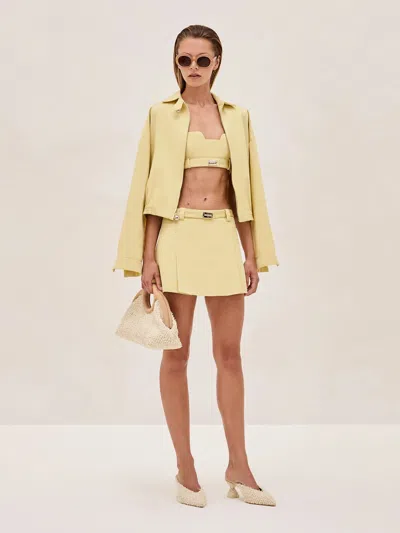 Alexis Aram Jacket In Yellow