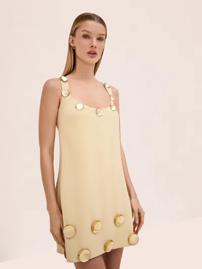 Alexis Aravine Dress In Yellow