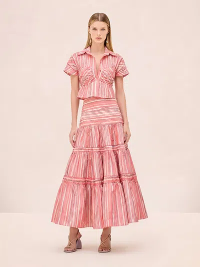 Alexis Arya Top In Pink