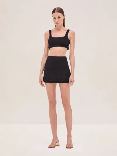 Alexis Ashe Skirt In Black