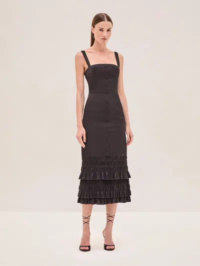 Alexis Atalya Dress In Black