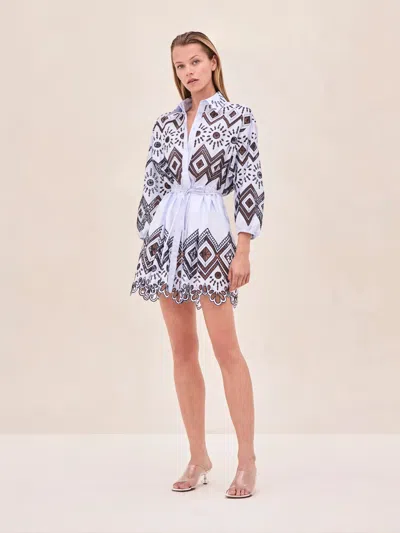Alexis Atarra Dress In Blue