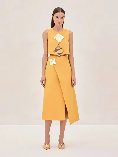 Alexis Athens Top In Gold
