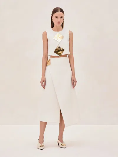 Alexis Athens Top In Ivory