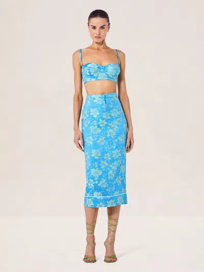 Alexis Aubrielle Top In Blue