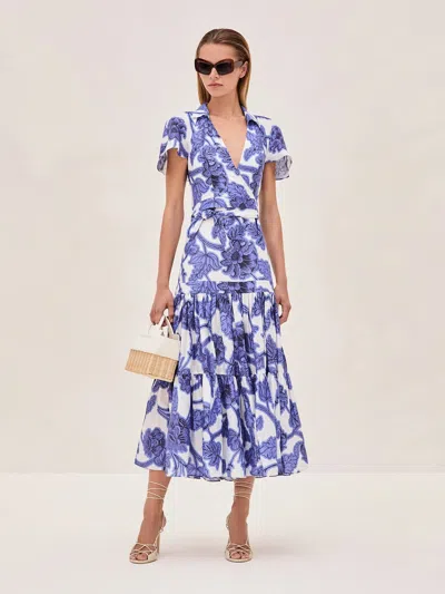 Alexis Avanna Dress In Abyssb Blue