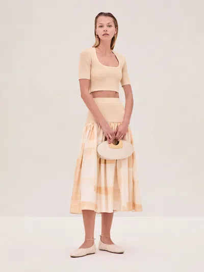 Alexis Azito Top In Beige