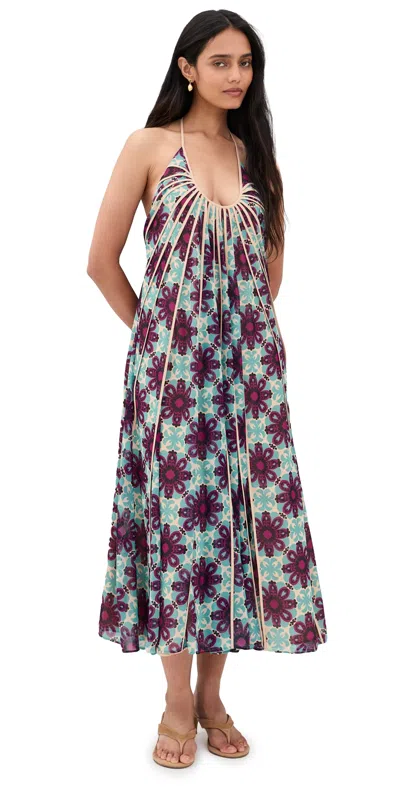 Alexis Azurea Dress Jardin Verde In Multi