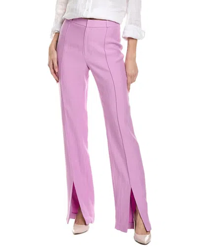 ALEXIS BALI LINEN-BLEND PANT