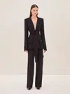 Alexis Bartan Jacket In Black