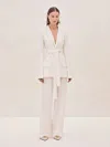 Alexis Bartan Jacket In Pearl