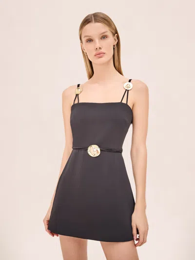 Alexis Basei Romper In Black