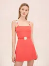 Alexis Basei Romper In Orange
