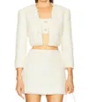 Alexis Benning Jacket In Ivory In Multi