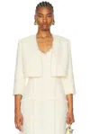 Alexis Benning Jacket In Ivory In Ivory