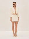 Alexis Benning Jacket In Ivory In Ivory