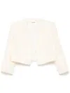 Alexis Benning Jacket In Ivory In Neutrals