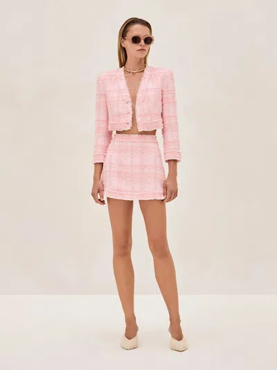 Alexis Benning Jacket In Peony